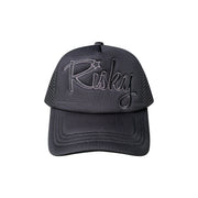 BLACK RISKY SIGNATURE CAP