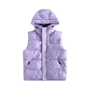 PURPLE RISKY PATTERN VEST