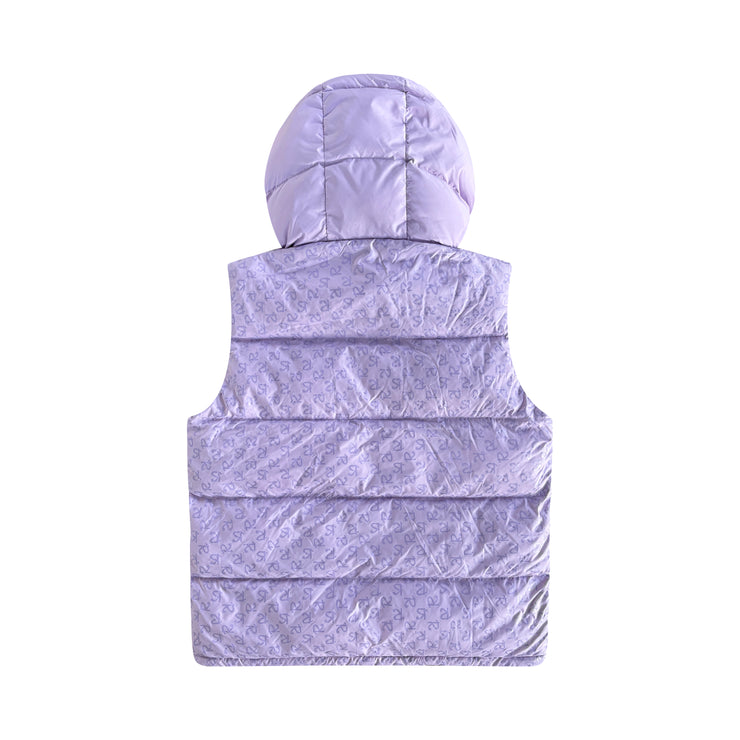 PURPLE RISKY PATTERN VEST